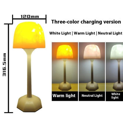 Ocean Wave Projector Table Lamp 16-Color Atmosphere Light USB Rechargeable Wireless Night Light with Remote Control Dimmable Touch Desk Lamp for Bedroom Living Room Study Home Perfect Gift for Festivals