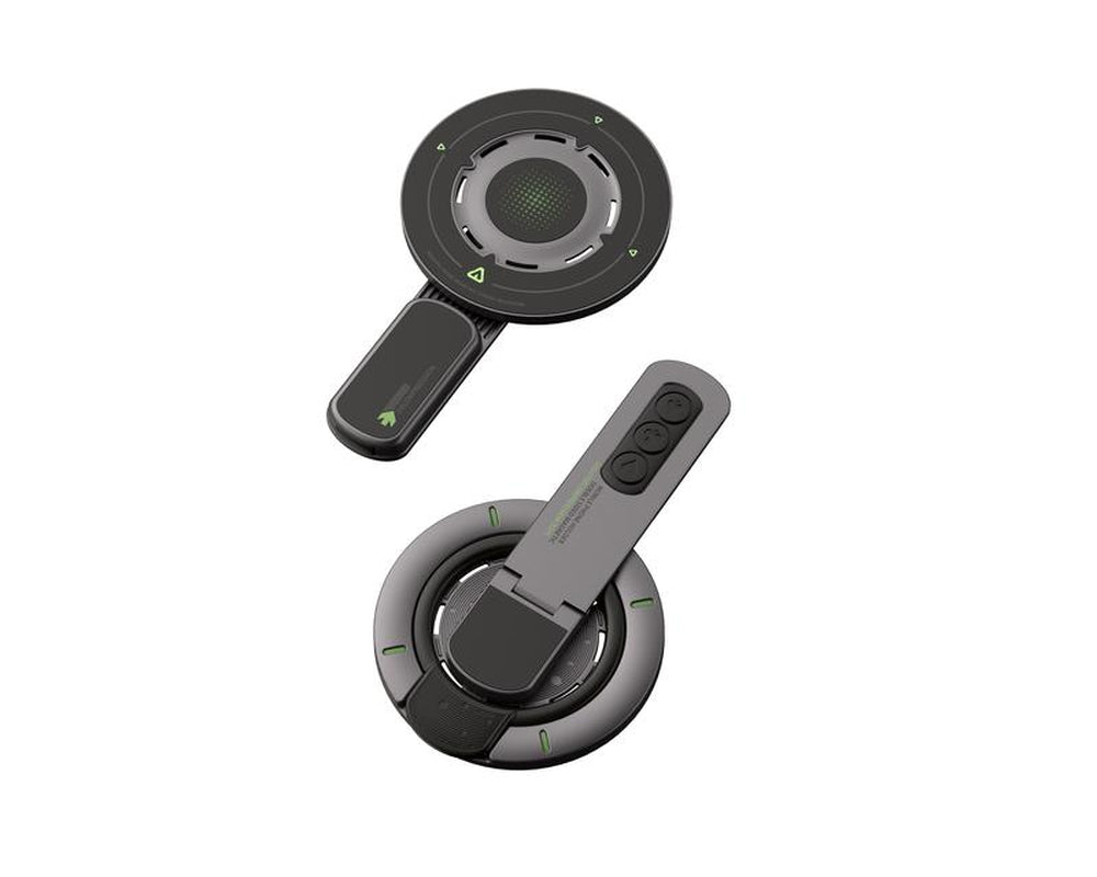 3-In-1 Magnetic Phone Grip Stand: 360° Rotatable Foldable Holder with Magsafe Compatibility, Desktop Mount & Fidget Support for Iphone 12-16 Series