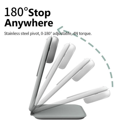 3-In-1 Foldable Magsafe Wireless Charger for Phone, Watch & Earbuds